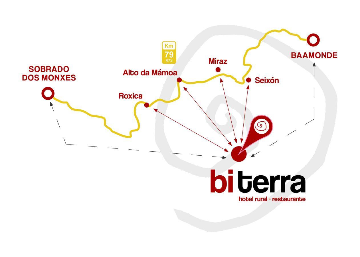 Отель Bi Terra Tu Descanso Zona Miraz Sobrado Фриоль Экстерьер фото
